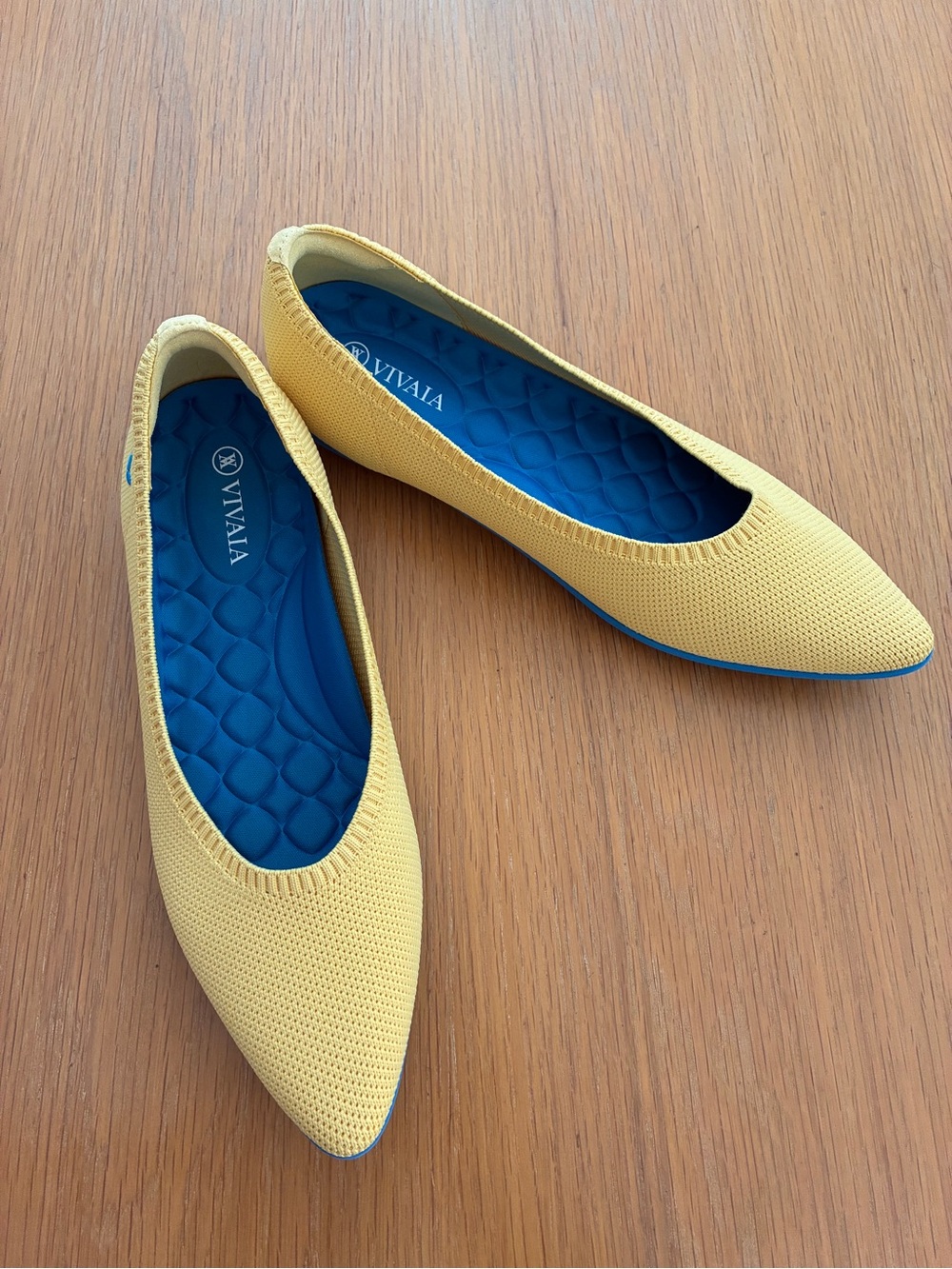 Vivaia-Yellow-Blue-Pointed Toe-Flats-39-8